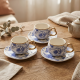 Coffee Cup and Saucer Set - 12 Pcs
